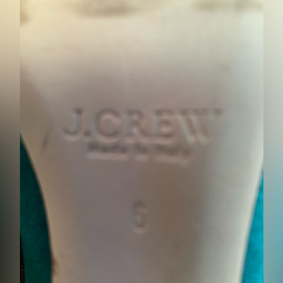 J. Crew Elegant Teal Suede Women's Pumps Sz 6 - Picture 5 of 6